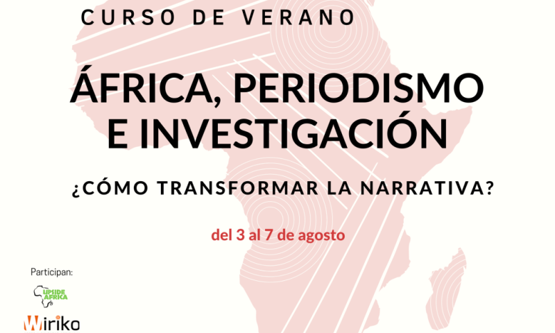 Curso on line: África - Periodismo e investigación. Transformar la narrativa
