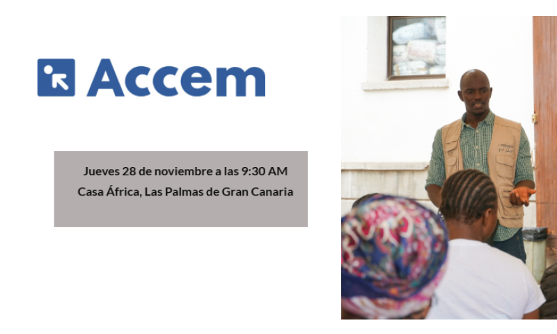 Presentación del proyecto de interpretación en lenguas africanas en Canarias