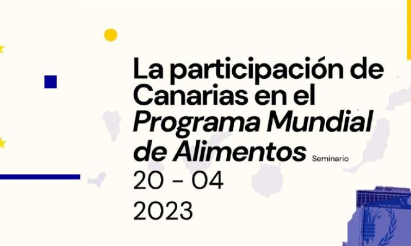 Seminario: Canarias en el PMA