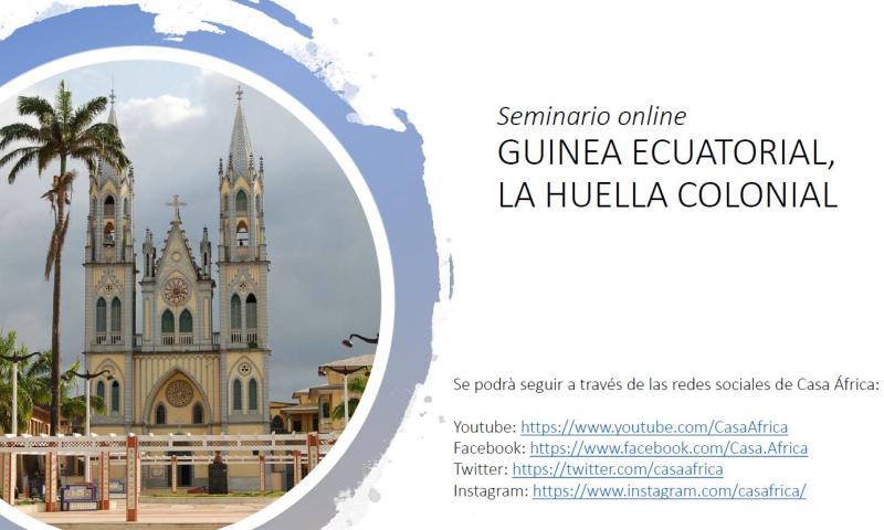 Seminario online: Guinea Ecuatorial, la huella colonial