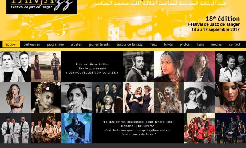 Tanjazz 2017-18ª Edición del festival de Jazz de Tánger