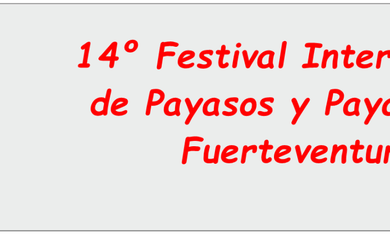 Festival Internacional de Payasos y Payasas de Fuerteventura Tran Tran