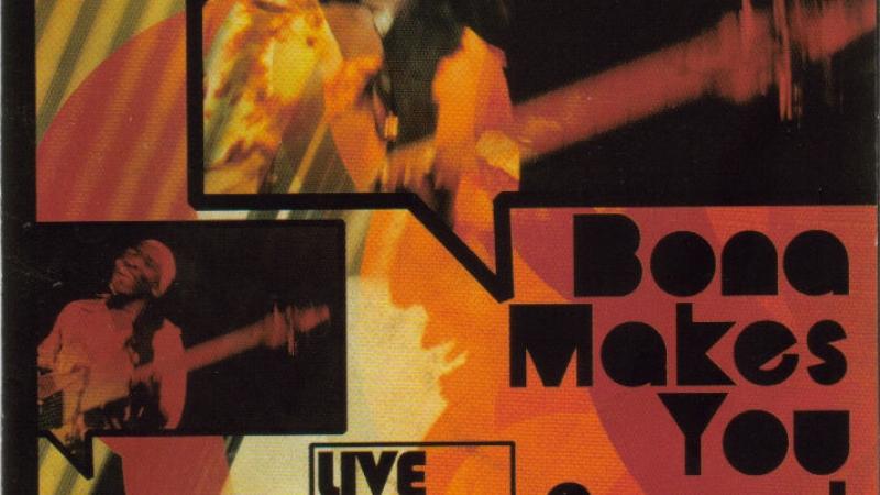 Richard Bona makes you sweat : live