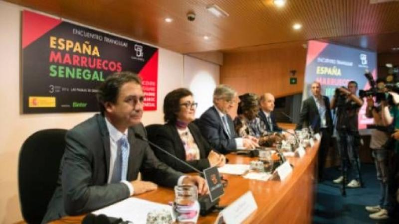 Encuentro a tres: España, Marruecos y Senegal. Casa África