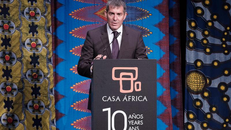 10º Aniversario Casa África. Discurso de Fernando Clavijo, presidente del Gobierno de Canarias
