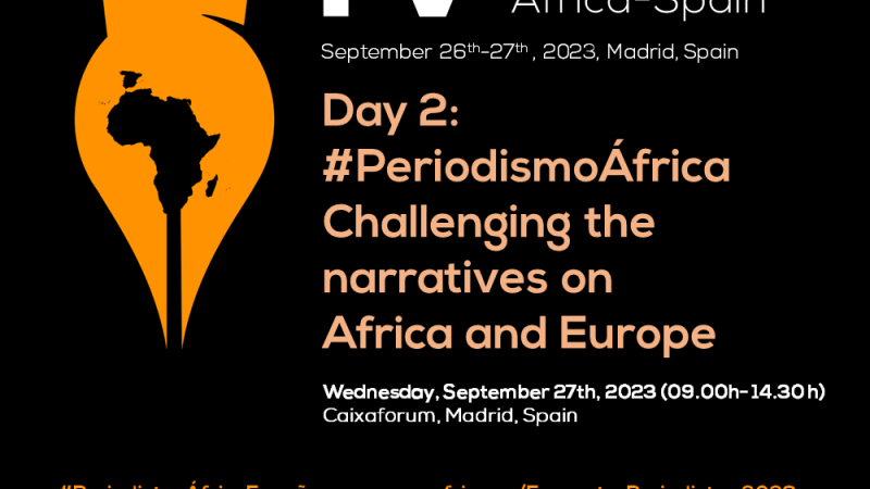 Programme of the IV Africa-Spain Meeting of Journalists
