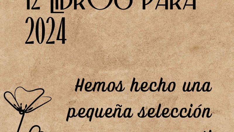 Tus 12 libros para 2024