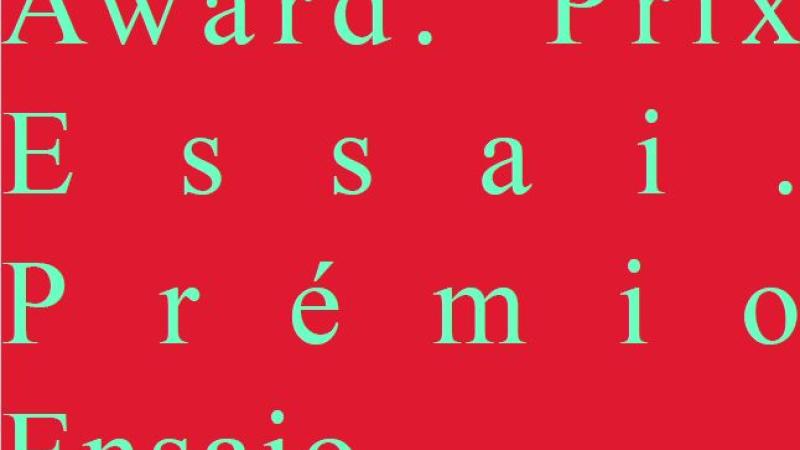 Convocatoria del Premio de Ensayo en portugués