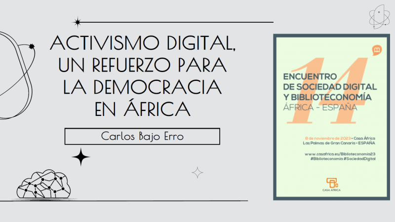 Presentación de Carlos Bajo en el 14º Encuentro de Sociedad Digital y Biblioteconomía