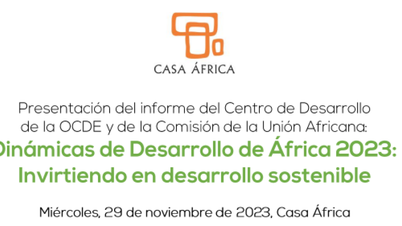 Programa de la presentación en Casa África en español