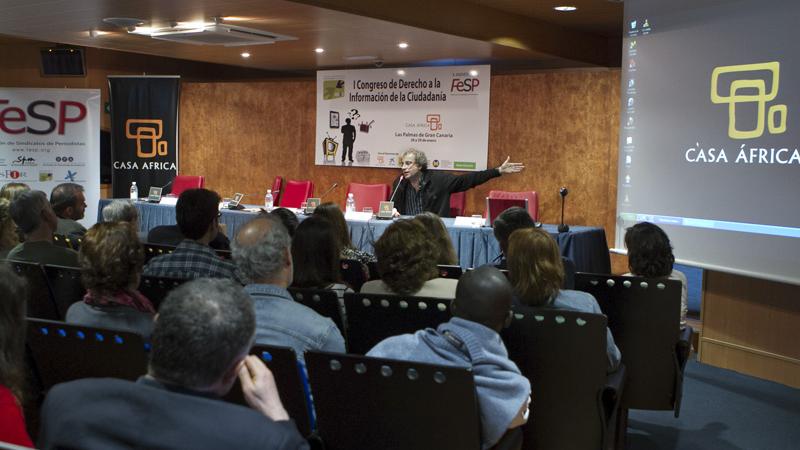 La UPCC celebra en Casa África el I Congreso de Derecho a la Información de la Ciudadanía