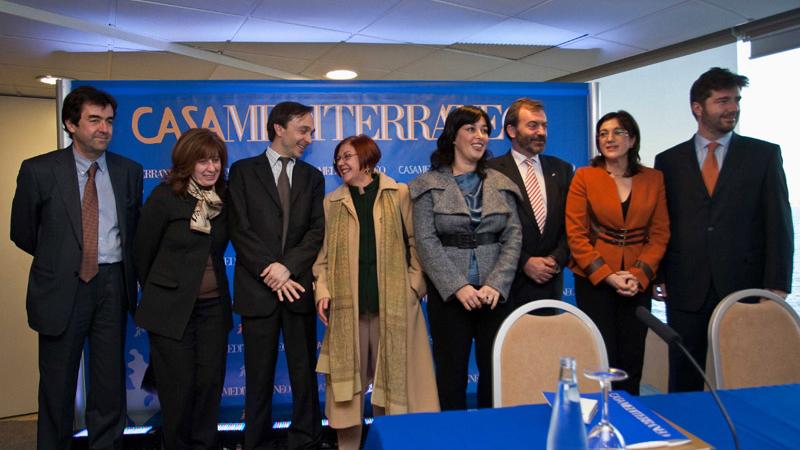 La secretaria de Estado de Cooperación Internacional preside la presentación oficial de Casa Mediterráneo a la sociedad alicantina