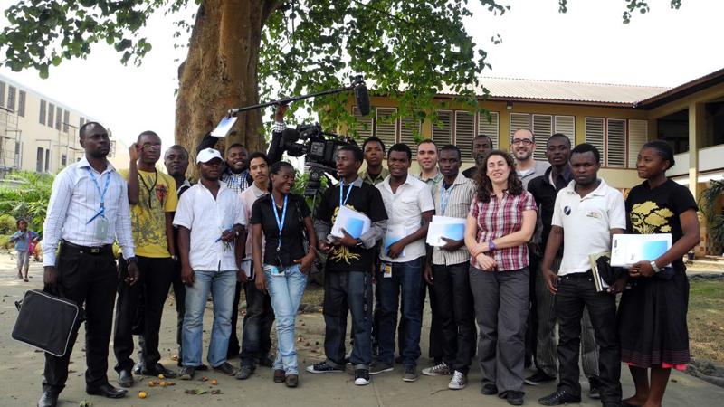 El público ecuatoguineano abarrota las salas en el estreno del II FCA de Guinea Ecuatorial