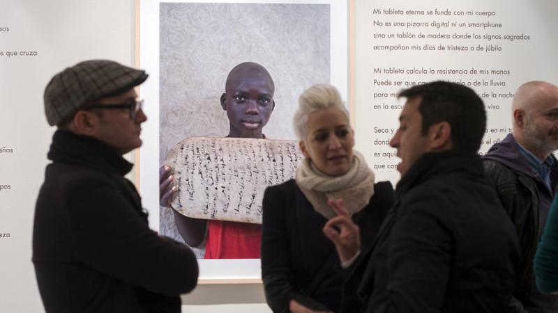 Ángel Luis Aldai presenta su exposición «Géntu Ndaw» en Casa África