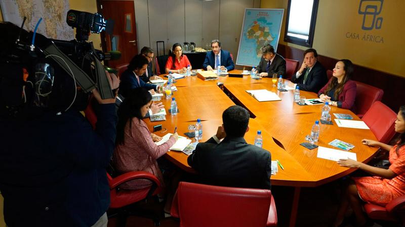 Panamá se interesa por el «hub humanitario» de Las Palmas de Gran Canaria