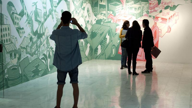 'Graffrica. Arte Urbano Africano' transforma las salas de exposición de Casa África