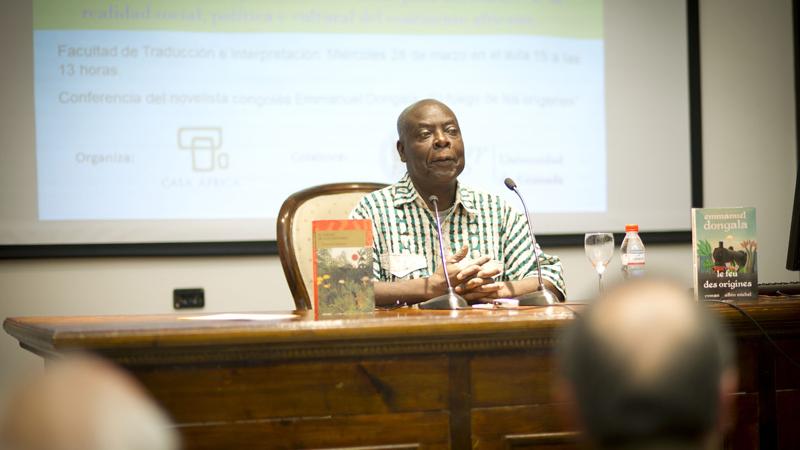El escritor congoleño Emmanuel Dongala imparte conferencias en la Universidad Autónoma de Madrid y en la Universidad de Granada