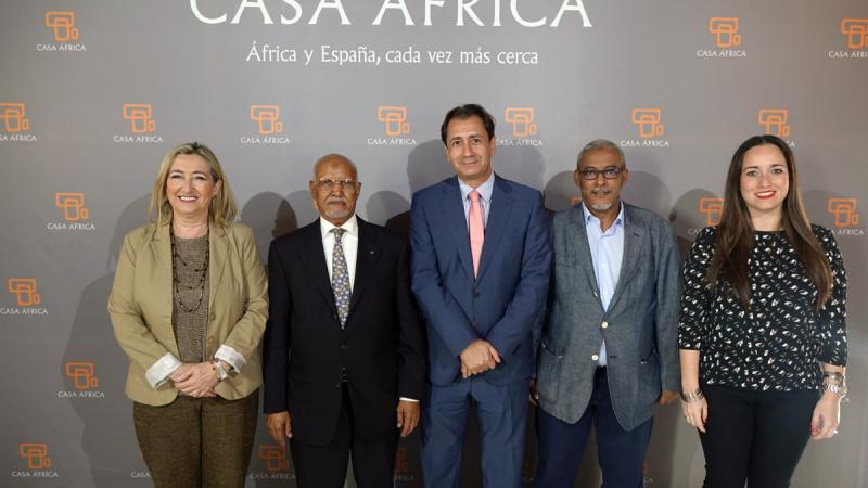 El presidente de la Cámara de Comercio de Mauritania visita Casa África