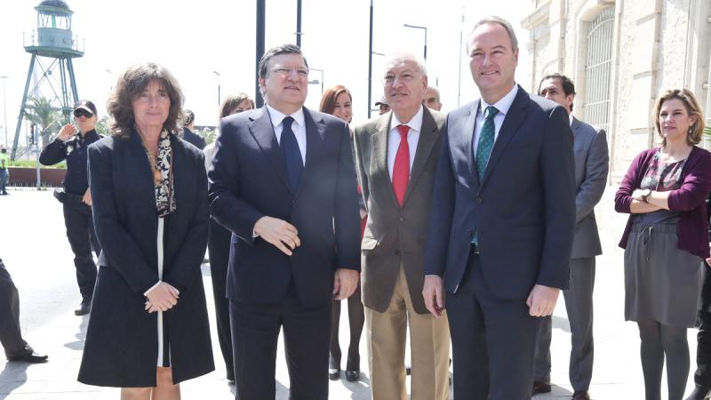 El director general de Casa África participa en la presentación de la Red de Casas ante el presidente de la Comisión Europea