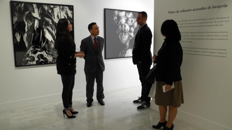 El cónsul de Corea del Sur en España visita Casa África