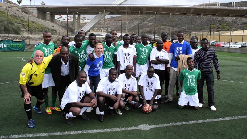 La 'Copa de África' de fútbol 7 de África Vive regresa a Gran Canaria