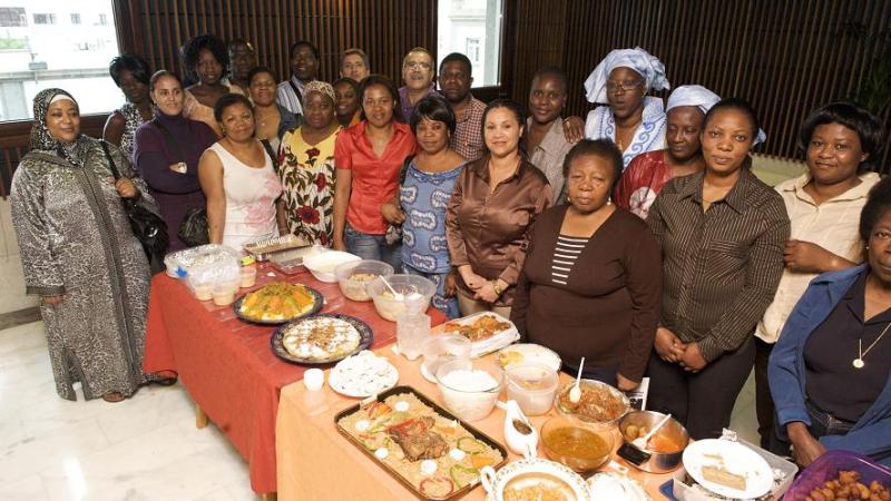 La gastronomía africana se hace su hueco en 'África Vive'