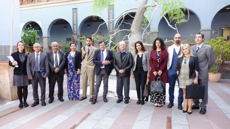 Casa África recibe una delegación de funcionarios marroquíes encargados de la seguridad en los transportes de mercancías peligrosas