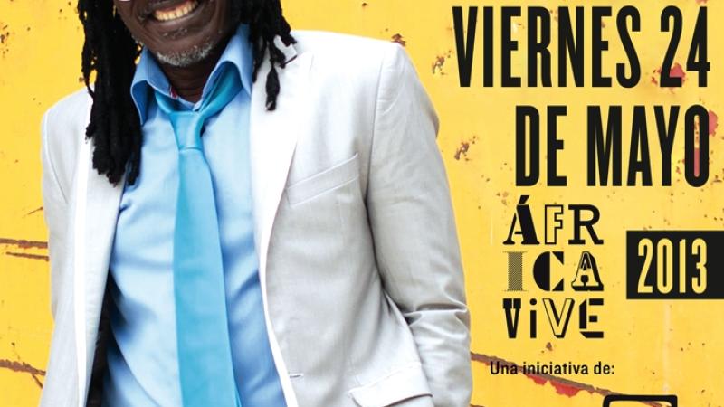 África Vive 2013: Alpha Blondy en Madrid el próximo 24 de mayo