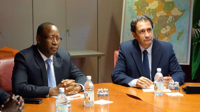 El embajador de Senegal en España visita Casa África