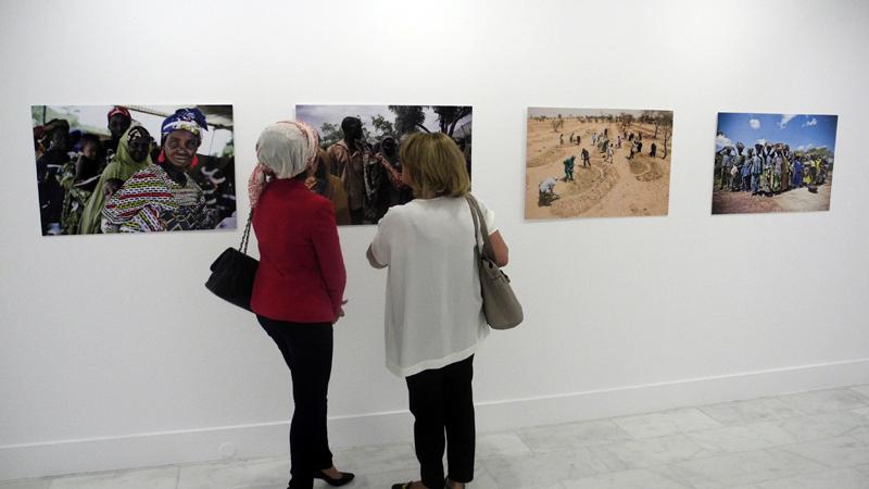 Casa África acoge una exposición de fotografías sobre el trabajo del Programa Mundial de Alimentos