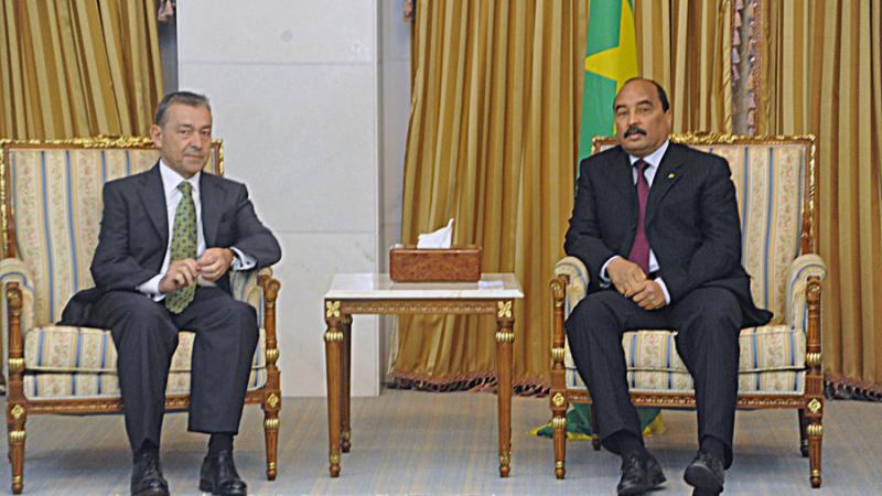 Luis Padrón, parte de la delegación del Gobierno de Canarias que se encuentra en Mauritania