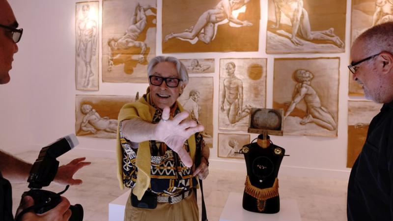 Pepe Dámaso expone su obra africana en Casa África