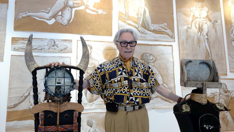 Pepe Dámaso expone su obra africana en Casa África
