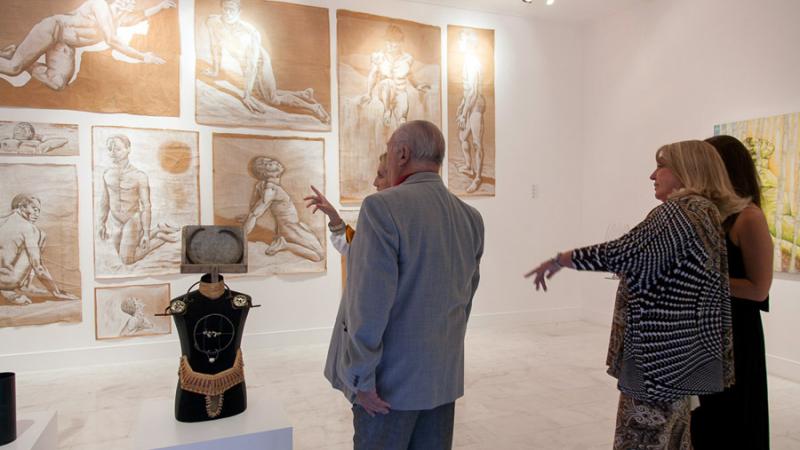 Pepe Dámaso expone su obra africana en Casa África