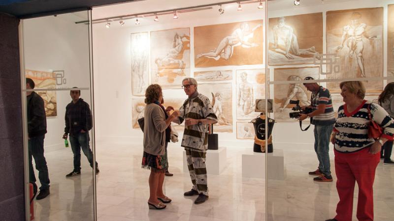 Pepe Dámaso expone su obra africana en Casa África