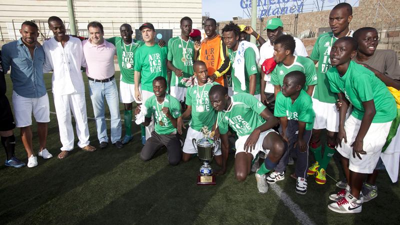 Senegal renueva su liderato en el trofeo de fútbol 7 África Vive