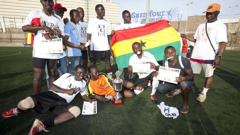 Senegal renueva su liderato en el trofeo de fútbol 7 África Vive