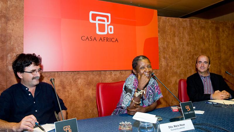 La voz de María Nsue, protagonista de 'Letras Africanas' en Casa África y el TEA