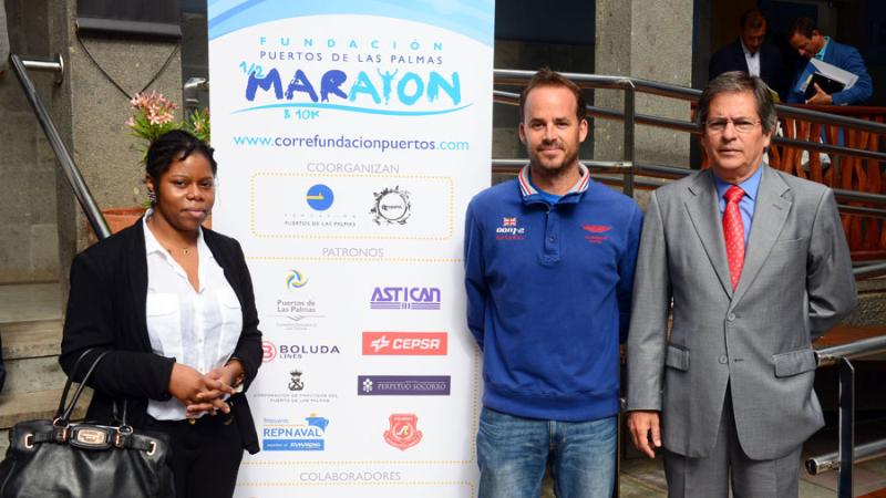 La Fundación Puertos y Casa África reconocen el apoyo de las empresas patrocinadoras de la Media Maratón