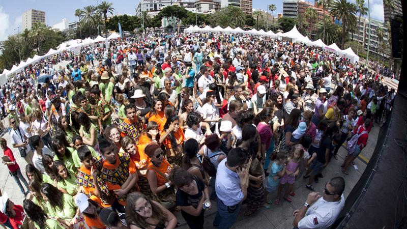 Más de 5.000 personas celebran África Vive en Las Palmas de Gran Canaria