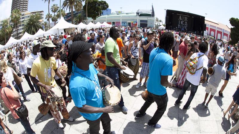 Más de 5.000 personas celebran África Vive en Las Palmas de Gran Canaria