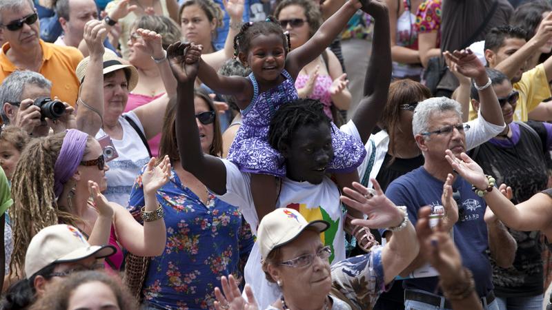 Más de 5.000 personas celebran África Vive en Las Palmas de Gran Canaria