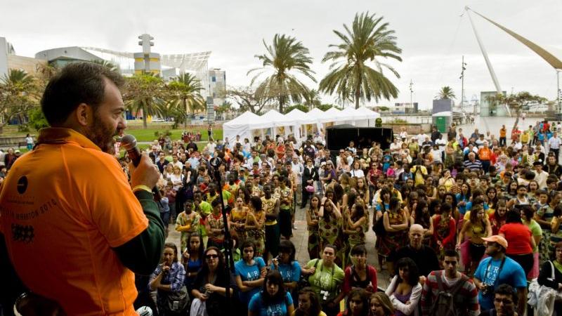 Más de 3.000 personas celebran la Fiesta África Vive en la capital grancanaria