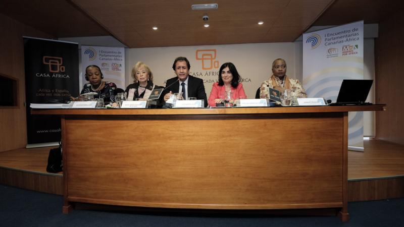 El I Encuentro de Parlamentarias Canarias-África concluye en Casa África