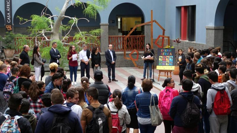 Casa África muestra el trabajo de los alumnos de Secundaria integrados en «Enseñar África»