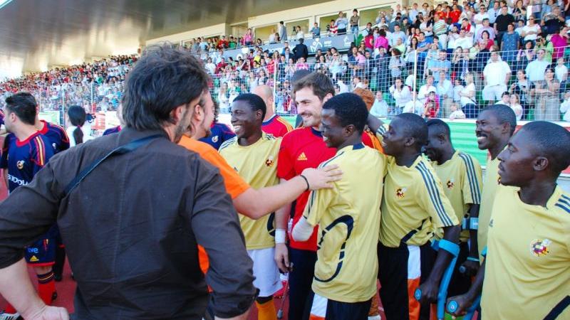 El equipo One goal llega a Cádiz tras su paso por Madrid