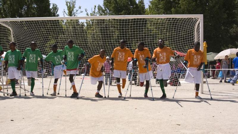 El equipo One goal llega a Cádiz tras su paso por Madrid