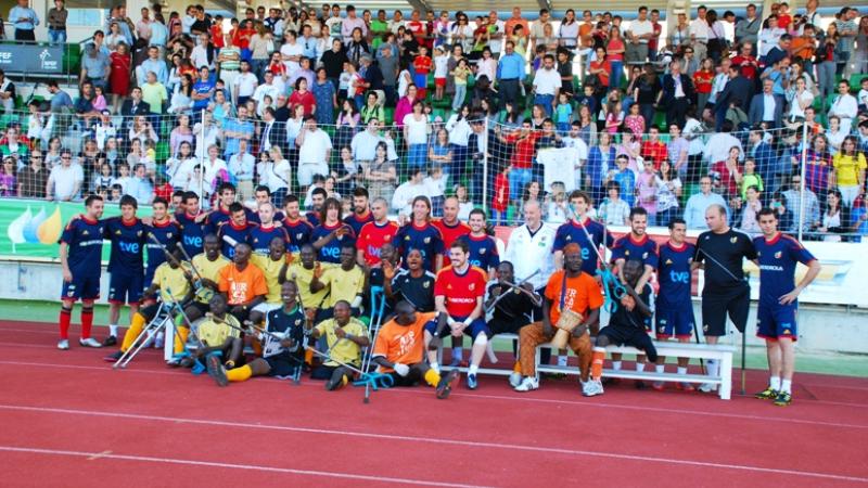 El equipo One goal llega a Cádiz tras su paso por Madrid
