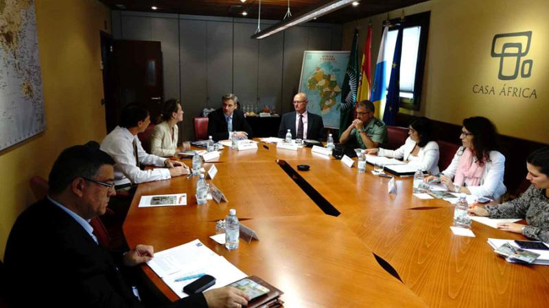 Primera reunión de un grupo de trabajo sobre inmigración en Casa África