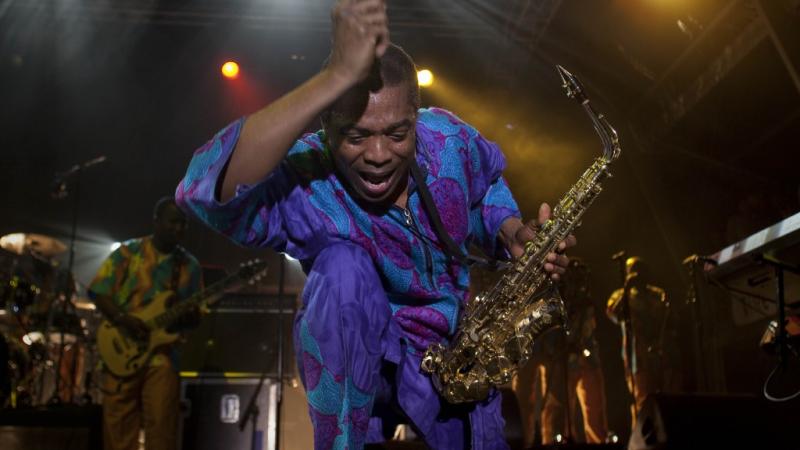 Femi Kuti arrasa en Madrid con un torbellino de afrobeat